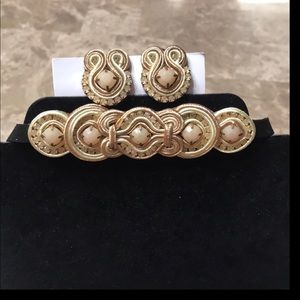 Women’s Handmade Soutache Choker Set